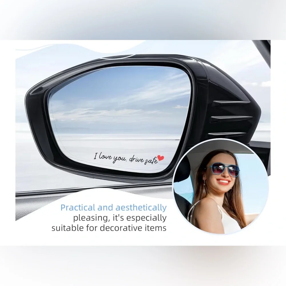 Rearview Mirror Sticker, 